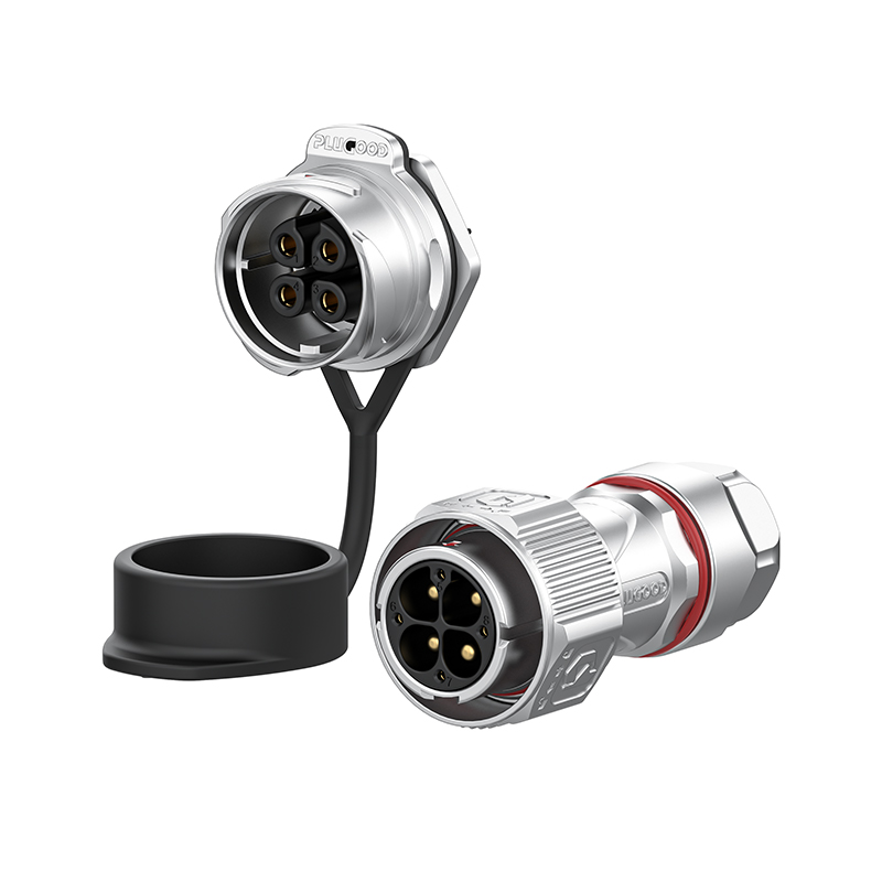 PLB20 4+4芯20A+5A单孔面板套装全金属焊接正装
